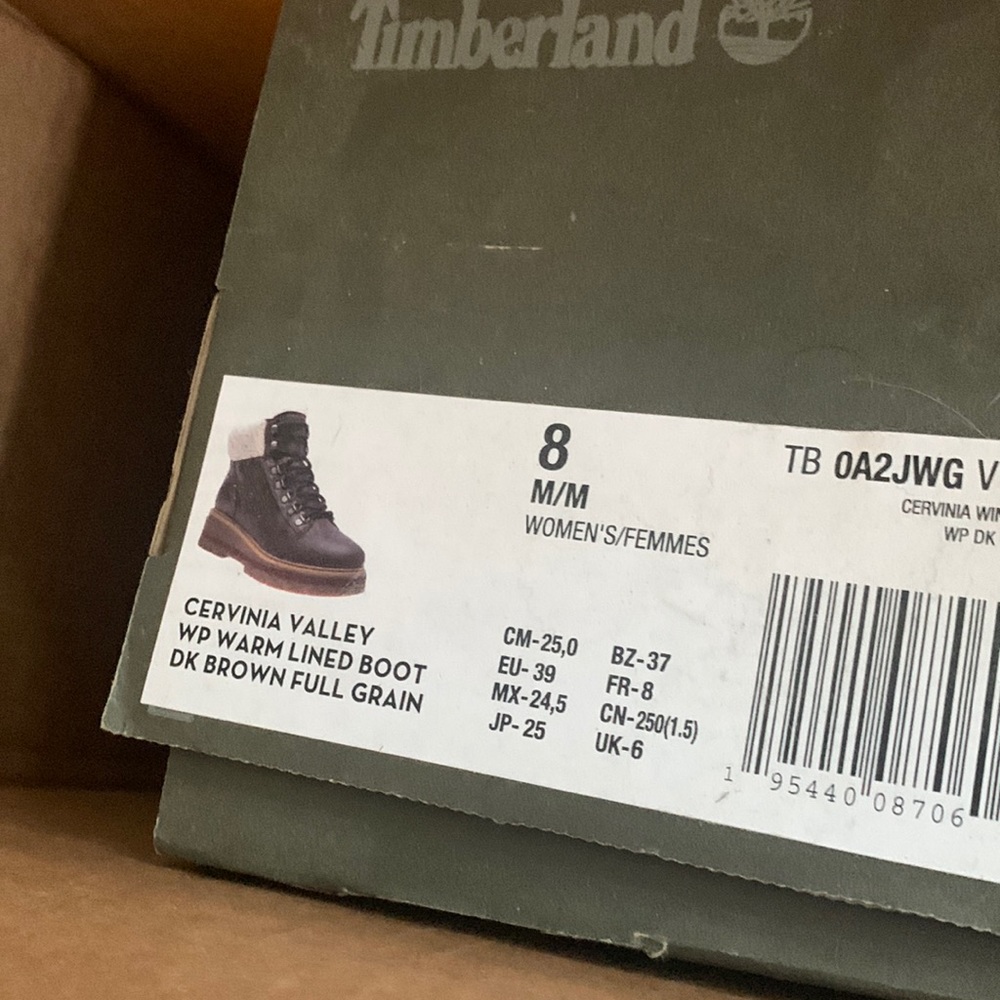 Women’s winter boots - waterproof- timberland